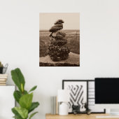 Vijf Virtuies van Zen Poster (Thuiskantoor)