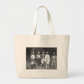Vijf vrouwen op de ranch grote tote bag (Voorkant)