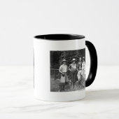 Vijf vrouwen op de ranch mok (Voorkant rechts)