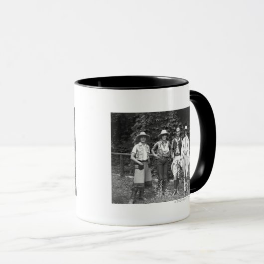 Vijf vrouwen op de ranch mok (Voorkant rechts)