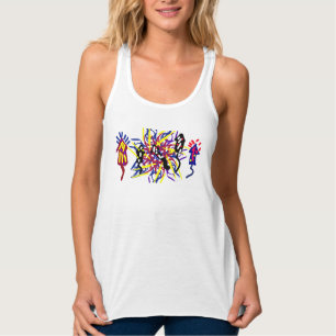 Vijf vuurwerk pret tanktop