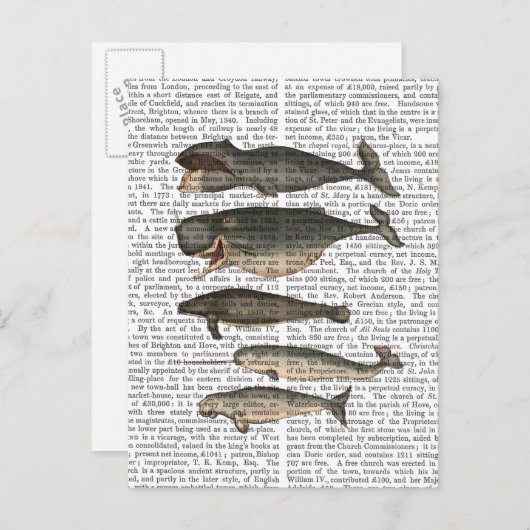 Vijf  walvissen briefkaart (Voorkant / Achterkant)