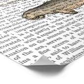 Vijf  walvissen poster (Hoek)