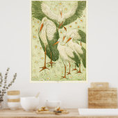 Vijf winkels in een weide poster (Keuken)