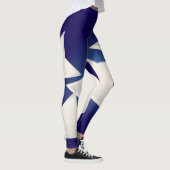Vijf witte sterren leggings (Rechts)