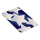 Vijf witte sterren magneet (Rechterzijde)