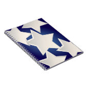 Vijf witte sterren notitieboek (Rechterzijde)