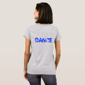 VIJF, ZES, ZEVEN, ACHT - DANCE T-SHIRT (Achterkant volledig)