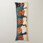 Vijf zingende katten, Louis Wain Lichaamskussen (Voorkant Verticaal)