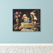 Vijf zintuigen, 1638 canvas afdruk (Insitu (Houten vloer))