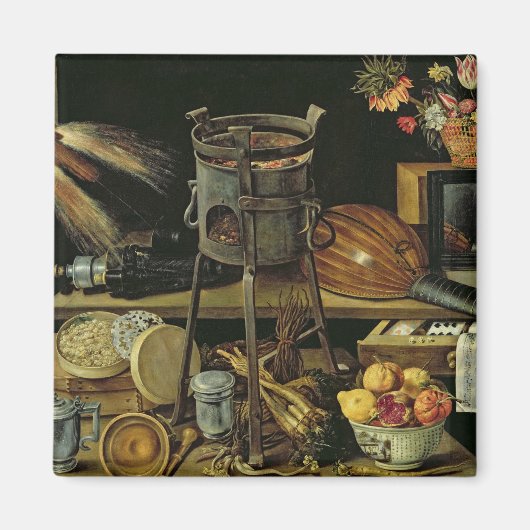 Vijf zintuigen, 1638 magneet (Voorkant)