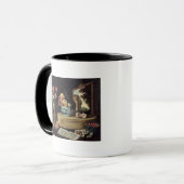 Vijf zintuigen, 1638 mok (Voorkant links)