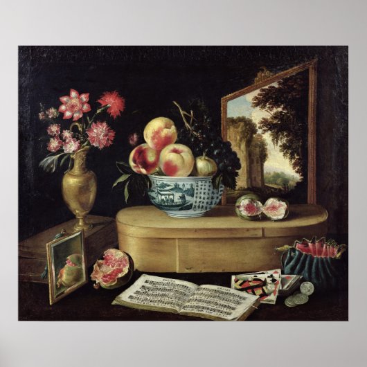 Vijf zintuigen, 1638 poster (Voorkant)