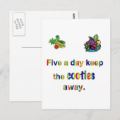 VijfADay Briefkaart (Voorkant / Achterkant)