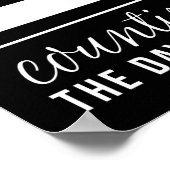 Vijfde aftelbaar Poster van de Birthday (Hoek)