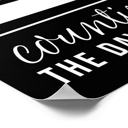 Vijfde aftelbaar Poster van de Birthday (Hoek)