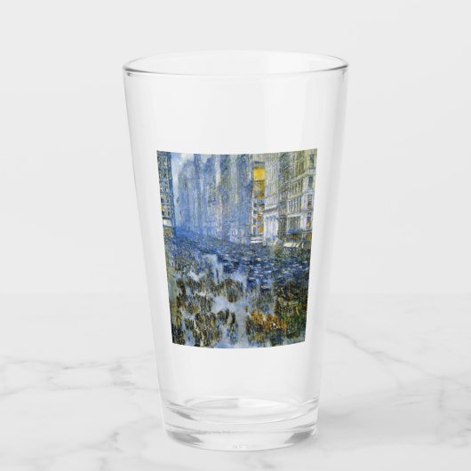 Vijfde avenue in Winter (New York City) (NYC, VS) Glas (Voorkant)