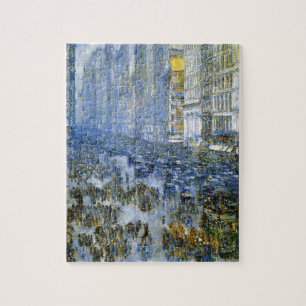 Vijfde avenue in Winter (New York City) (NYC, VS) Legpuzzel