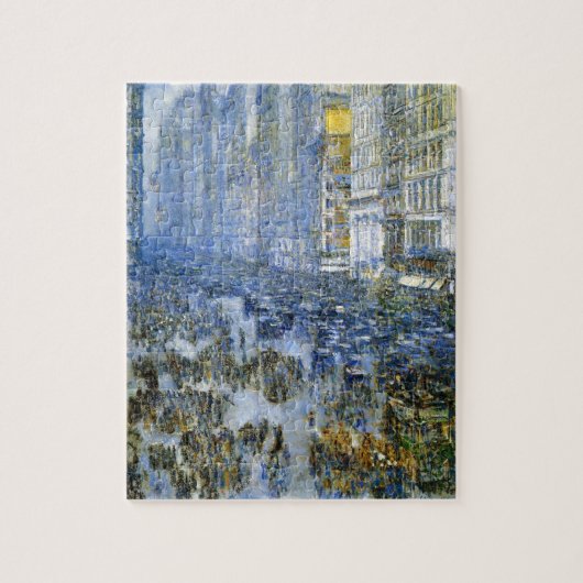 Vijfde avenue in Winter (New York City) (NYC, VS) Legpuzzel (Verticaal)