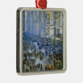 Vijfde avenue in Winter (New York City) (NYC, VS) Metalen Ornament (Rechts)