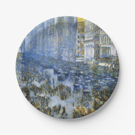 Vijfde avenue in Winter (New York City) (NYC, VS) Papieren Bordje