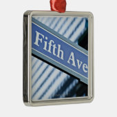 Vijfde Avenue Metalen Ornament (Rechts)