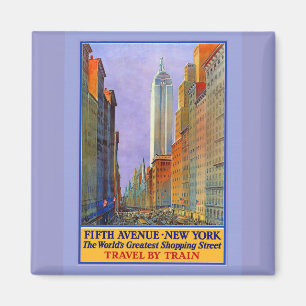 Vijfde Avenue New York werpt de grootste koopwaar. Magneet