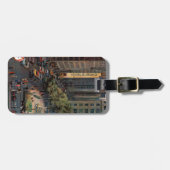 Vijfde Avenue van John Falter Bagagelabel (Voorkant horizontaal)