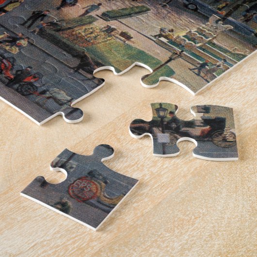 Vijfde Avenue van John Falter Legpuzzel (Zijkant)