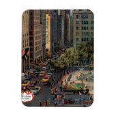 Vijfde Avenue van John Falter Magneet (Verticaal)