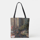 Vijfde Avenue van John Falter Tote Bag (Achterkant)