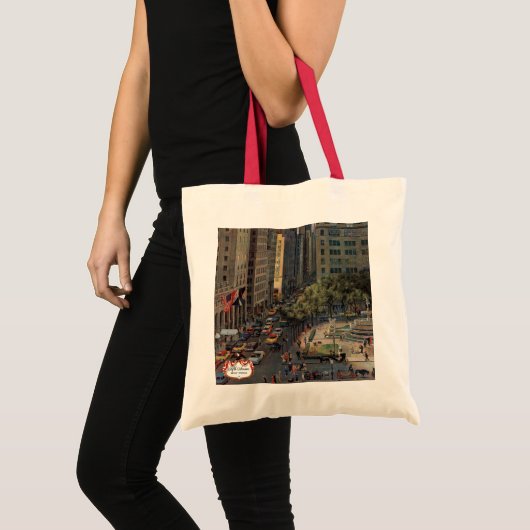 Vijfde Avenue van John Falter Tote Bag (Voorkant (product))