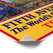 Vijfde avintageposter poster (Hoek)