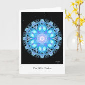 Vijfde Chakra Kaart (Gele Bloem)