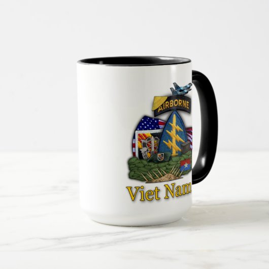 Vijfde Fractie Groene Berets Mok (Voorkant rechts)