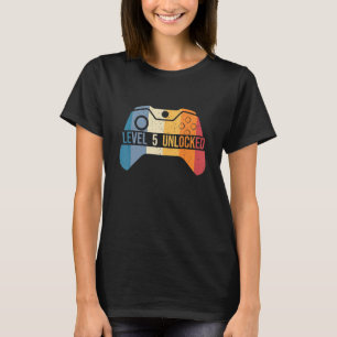 Vijfde geboortedag Shirt 5-daagse meisjesjongens,