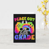 Vijfde graad Afstuderen Decoraties Vrede uit 5e Gr Kaart (Gele Bloem)