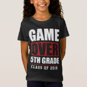 Vijfde graad Afstuderen School begint met t-shirt  (Voorkant)