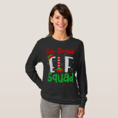 Vijfde graad ELF Squad Funny Kerstmis ELF Kinder T T-shirt (Voorkant volledig)