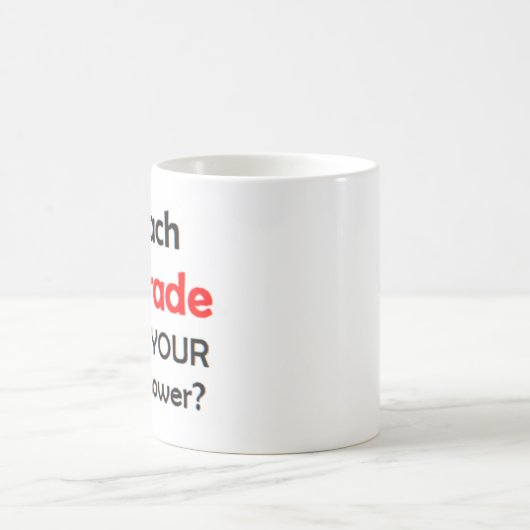 vijfde graad koffiemok (Center)