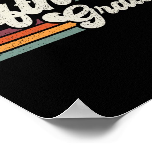 Vijfde graad leraar terug naar school poster (Hoek)