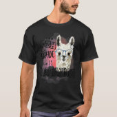 Vijfde graad Llamazing Llama-leraar T-shirt (Voorkant)