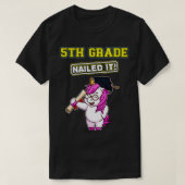 Vijfde graad Nailed IT Afstuderen middelbare schoo T-shirt (Design voorkant)