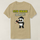 Vijfde graad Nailed it Middle School Afstuderen 1 T-shirt (Design voorkant)