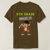 Vijfde graad Naily Afstuderen middelbare school 7 T-shirt (Design voorkant)