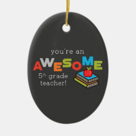 Vijfde graad Opleidingsdag Geweldige Keramisch Ornament