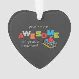 Vijfde graad Opleidingsdag Geweldige Ornament