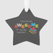 Vijfde graad Opleidingsdag Geweldige Ornament (voorkant)