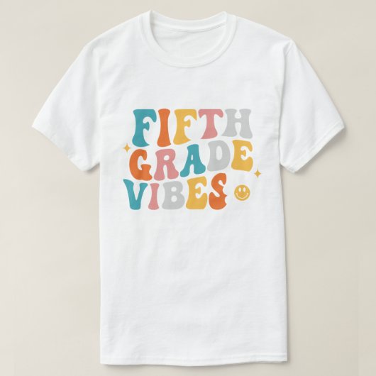 Vijfde graad Vibes T-shirt (Design voorkant)