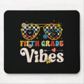 Vijfde graad Vibes - Vijfde Grade Team Retro 1e Da Muismat (Voorkant)